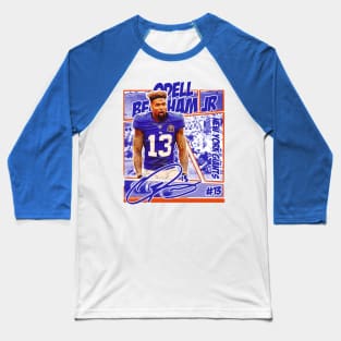 Odell Beckham \\\ Retro Classic Comics Baseball T-Shirt